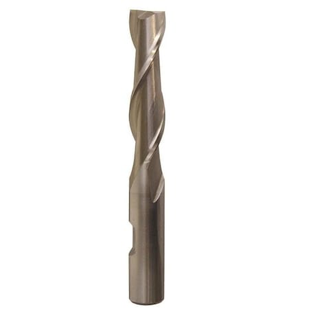 Qualtech Square End Mill, Center Cutting Single End, 26 mm Diameter Cutter, 412 Overall Length, 2 Maximum DWC26MM-2FSE